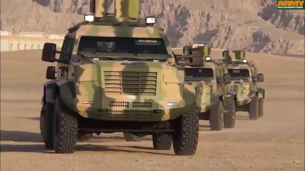 'Video thumbnail for IAG introduces its range of 4x4 armoured vehicles Jaws and Guardian at Milipol 2015'