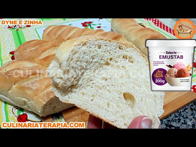 'Video thumbnail for Pão Caseiro Mais Fofinho com Emulsificante Revelado o Segredo'