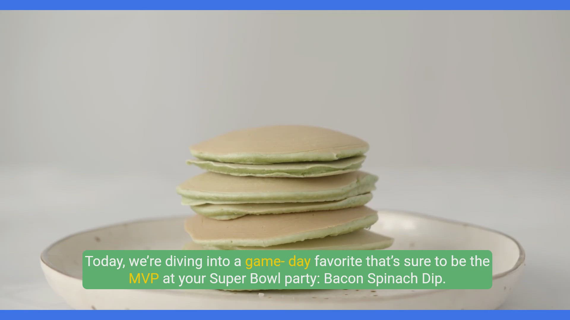 Video thumbnail for Super Bowl Ready Quick & Easy Bacon Spinach Dip Recipe!