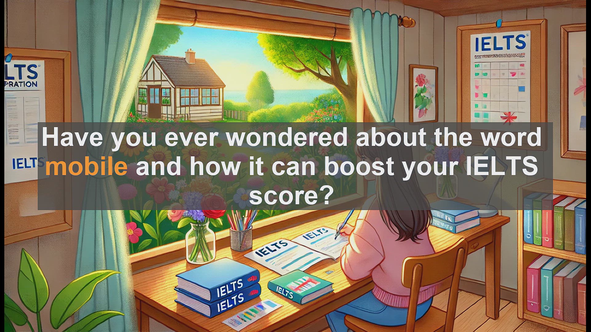 'Video thumbnail for 2500 Must Know IELTS 5.5 Vocabulary - Boost Your IELTS Score: Mastering the Word 'Mobile''