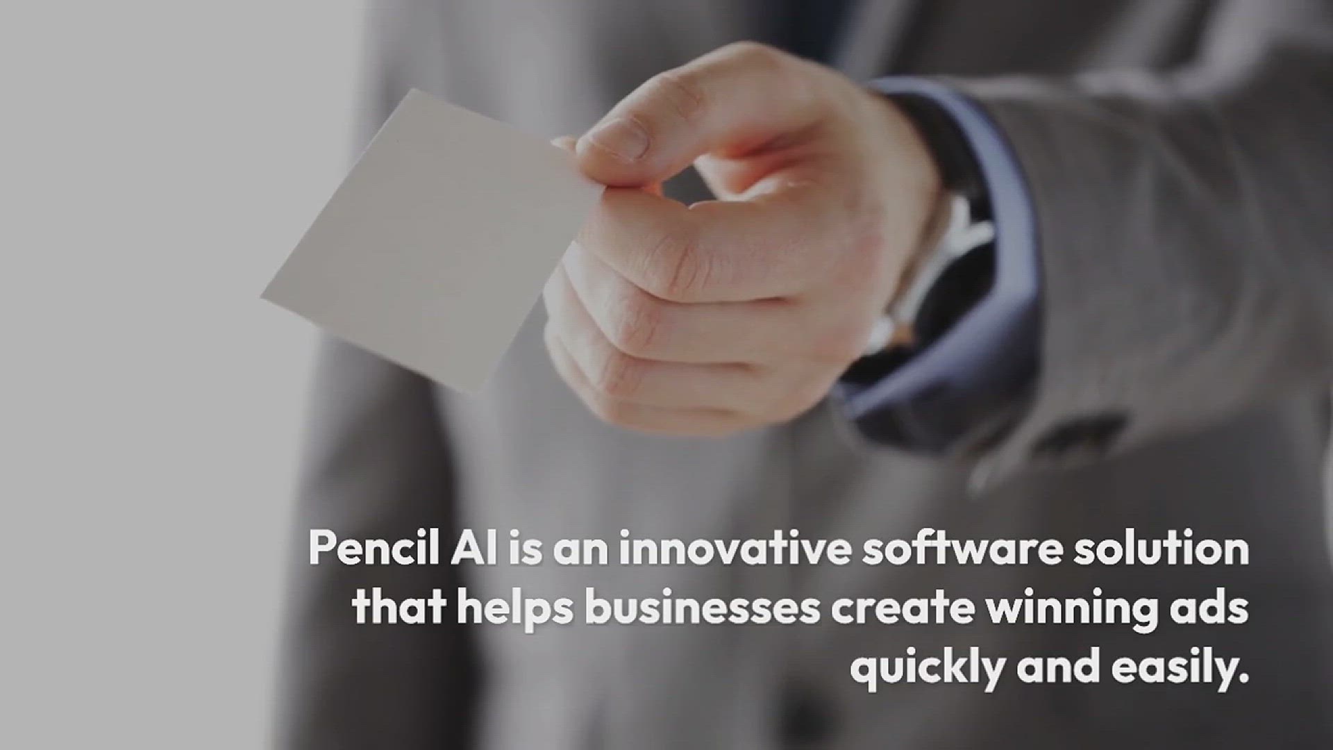 'Video thumbnail for Pencil: Create winning ads 10x faster with AI'