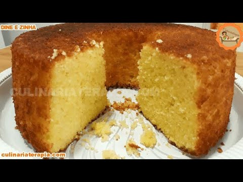 'Video thumbnail for Bolo Fofinho de Laranja sem farinha de Trigo'