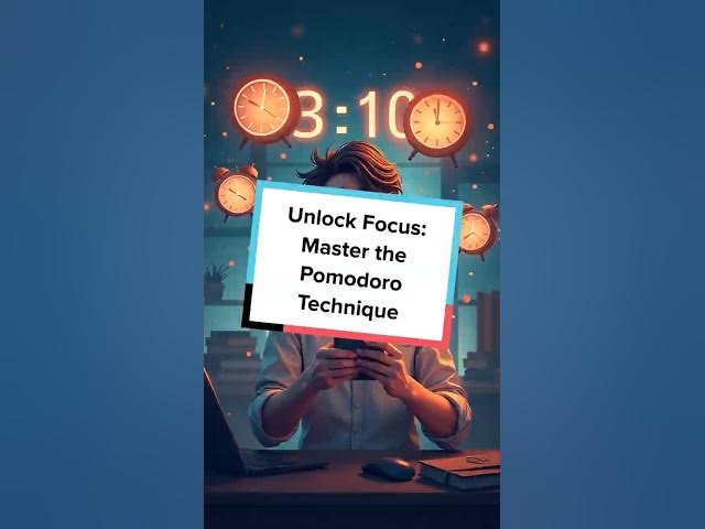 Video thumbnail for Unlock Focus: Master the Pomodoro Technique