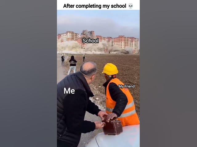 Video thumbnail for after completing .y school #shortvideos #shorts #duet #funny #voiceeffects #love #account #fitness