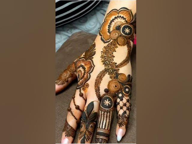 Video thumbnail for wedding mehndi designs, henna art ideas, mehendi for brides, simple mehndi designs, intricate