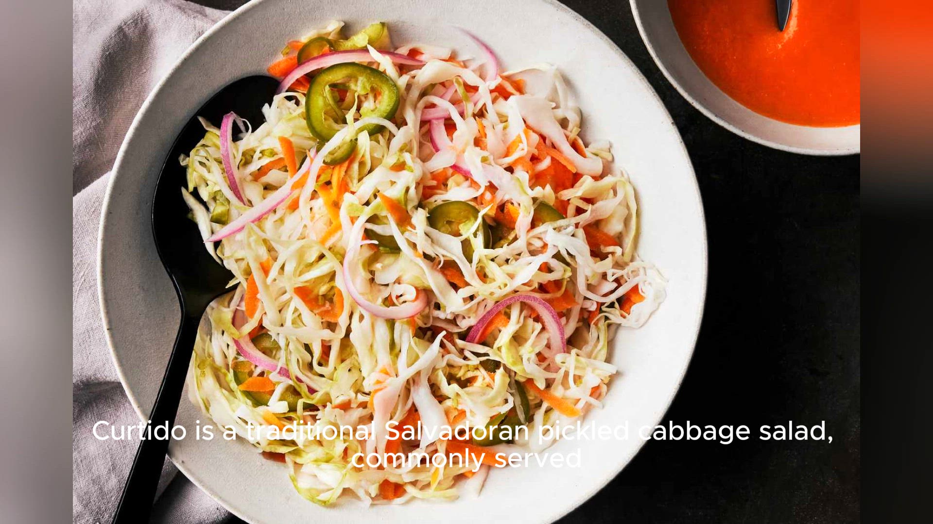 Video thumbnail for curtido recipe