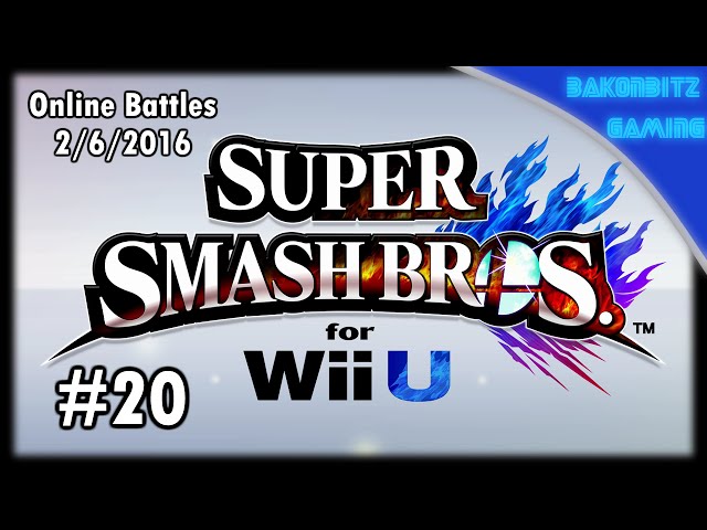 Video thumbnail for [Vs.] #20 | Super Smash Bros. for Wii U - Online Battles (2/6/2016)