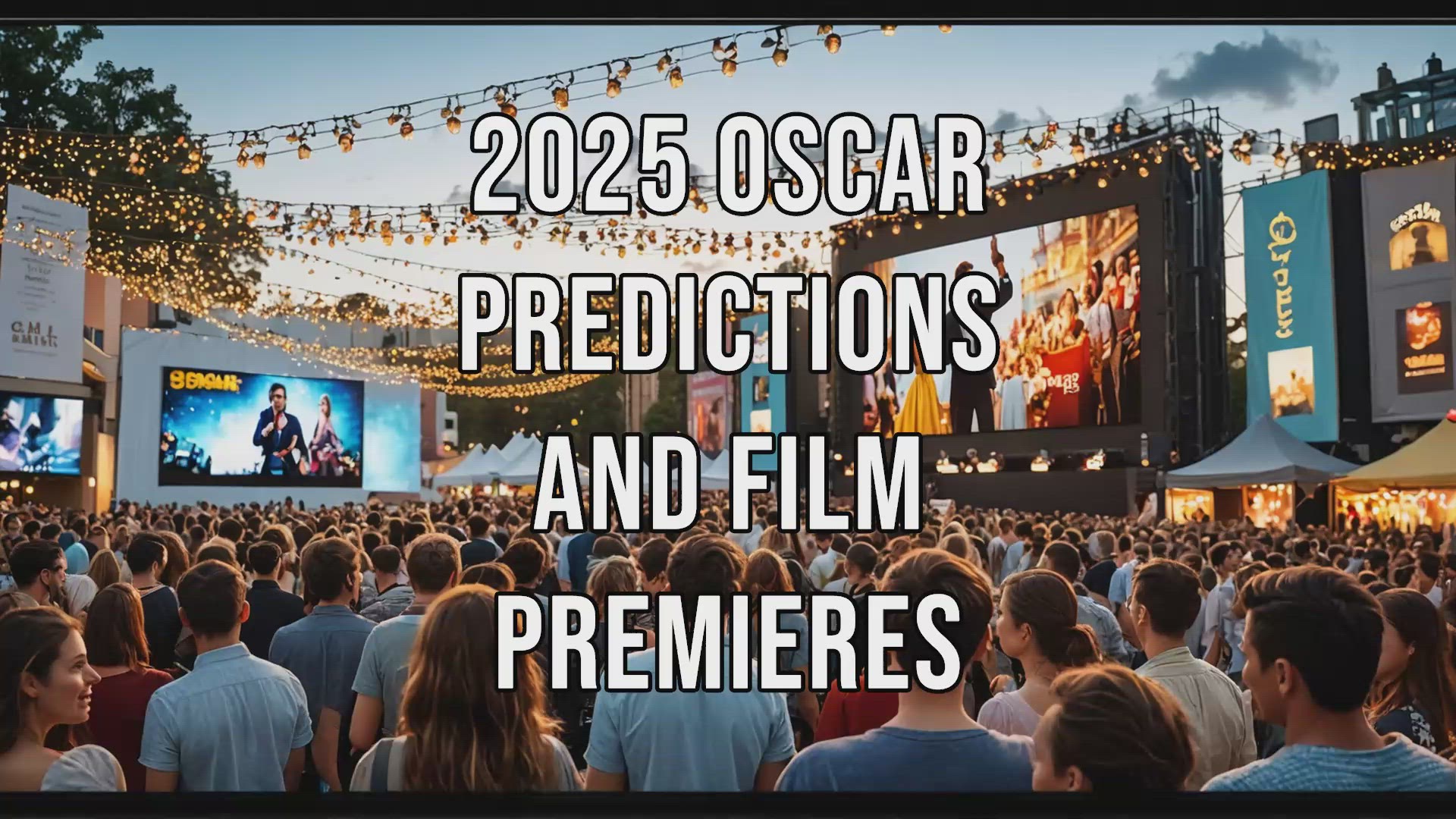 'Video thumbnail for 2025 Oscar Predictions and Film Premieres'