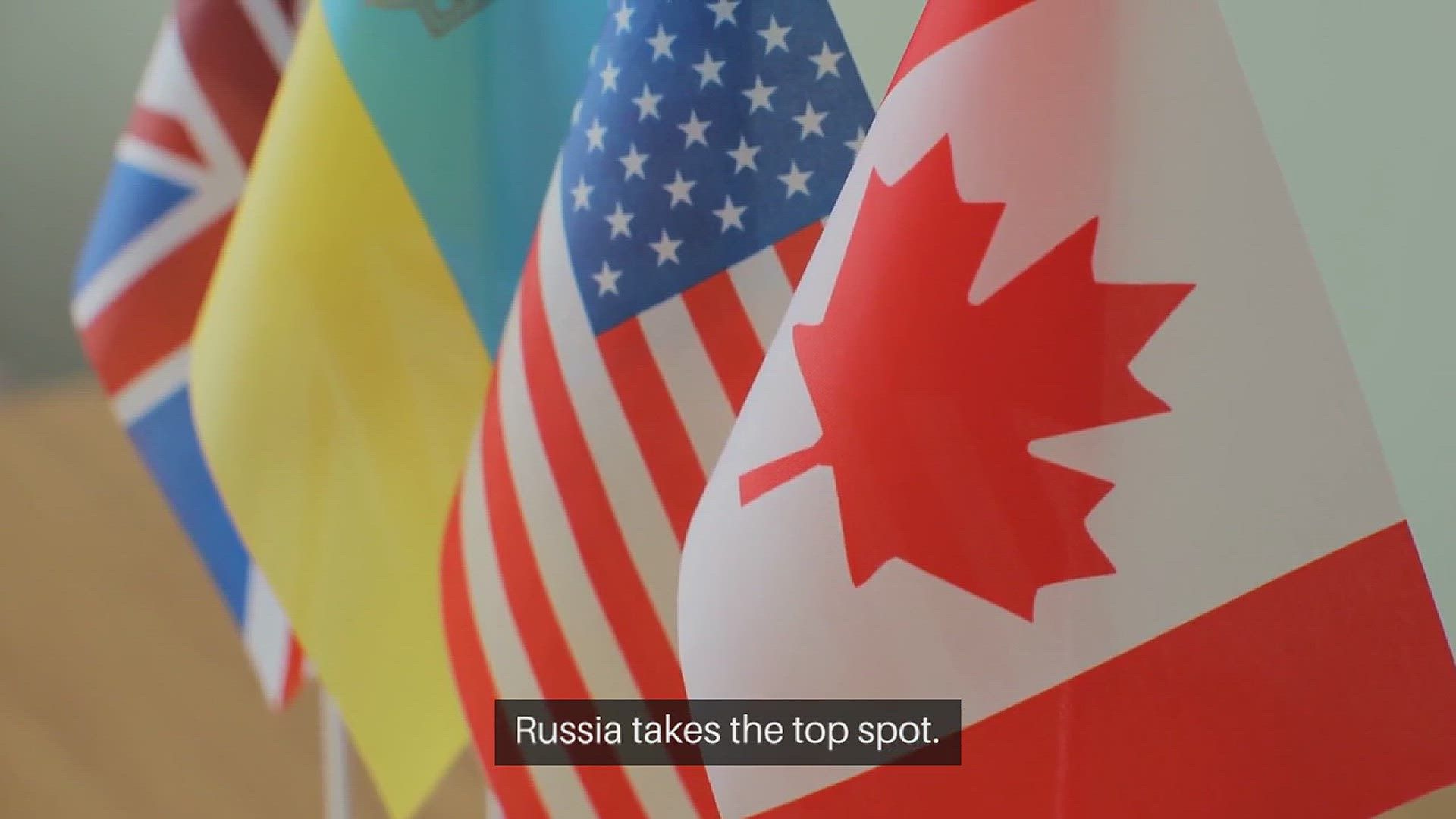 'Video thumbnail for The largest countries by area'
