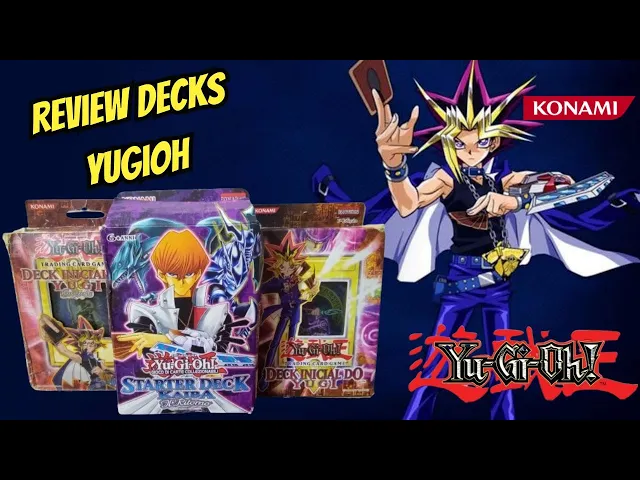 Video thumbnail for Reviews Decks Lendários Nostalgia Épico YU-GI-OH! Clássico Yugi e Kaiba Konami