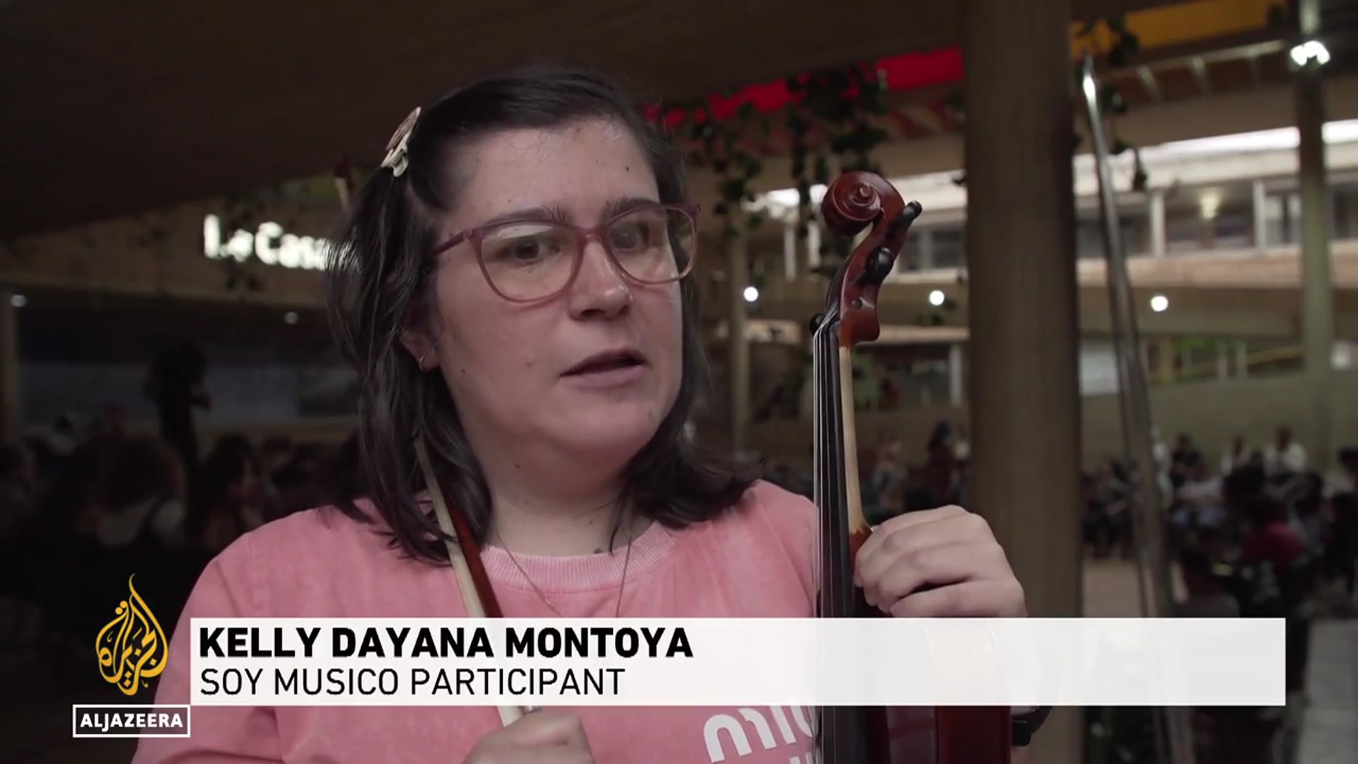 'Video thumbnail for Medellin's inclusive orchestra transforms perceptions of disability through music'