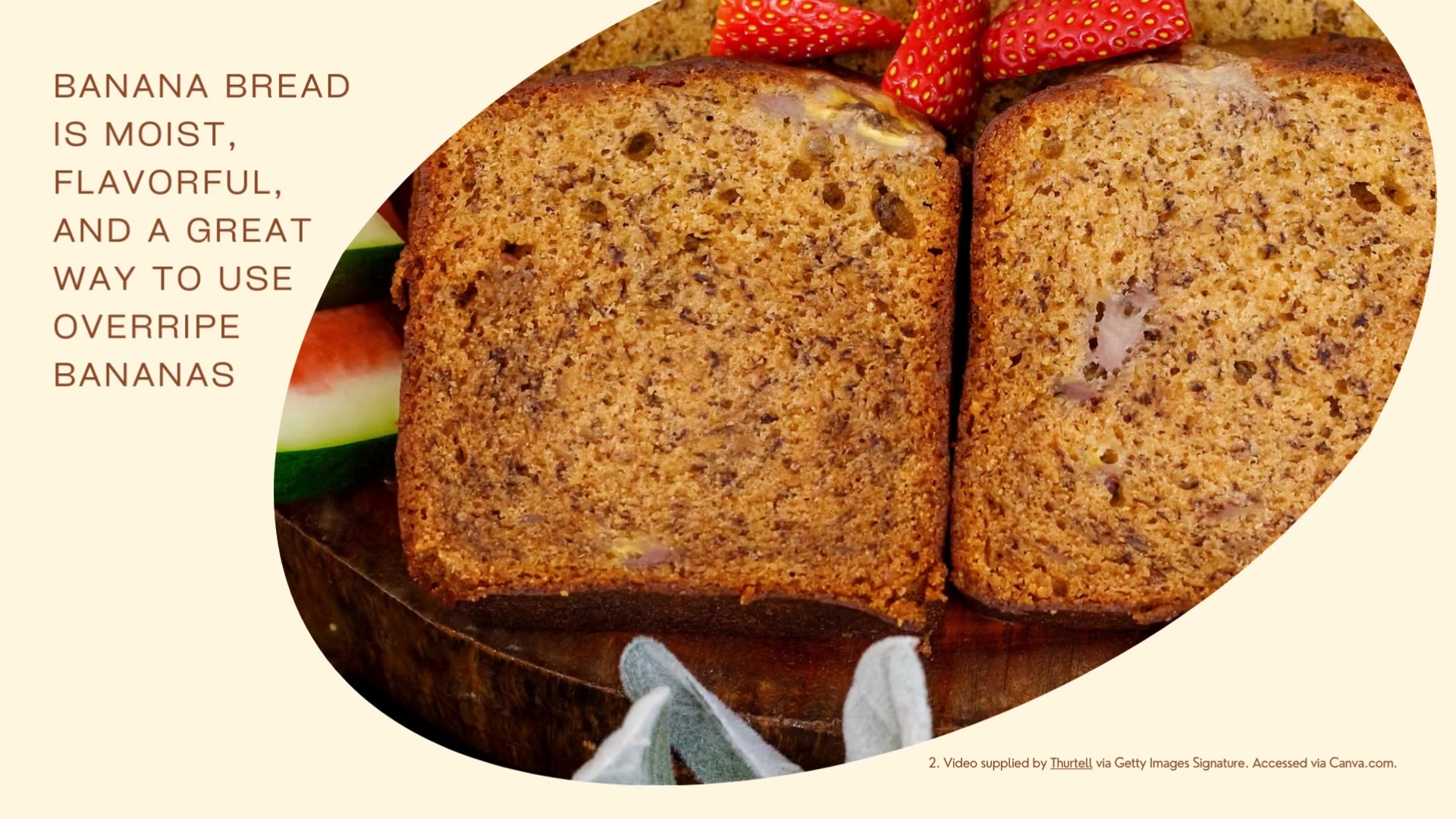 'Video thumbnail for Easy Banana Bread'