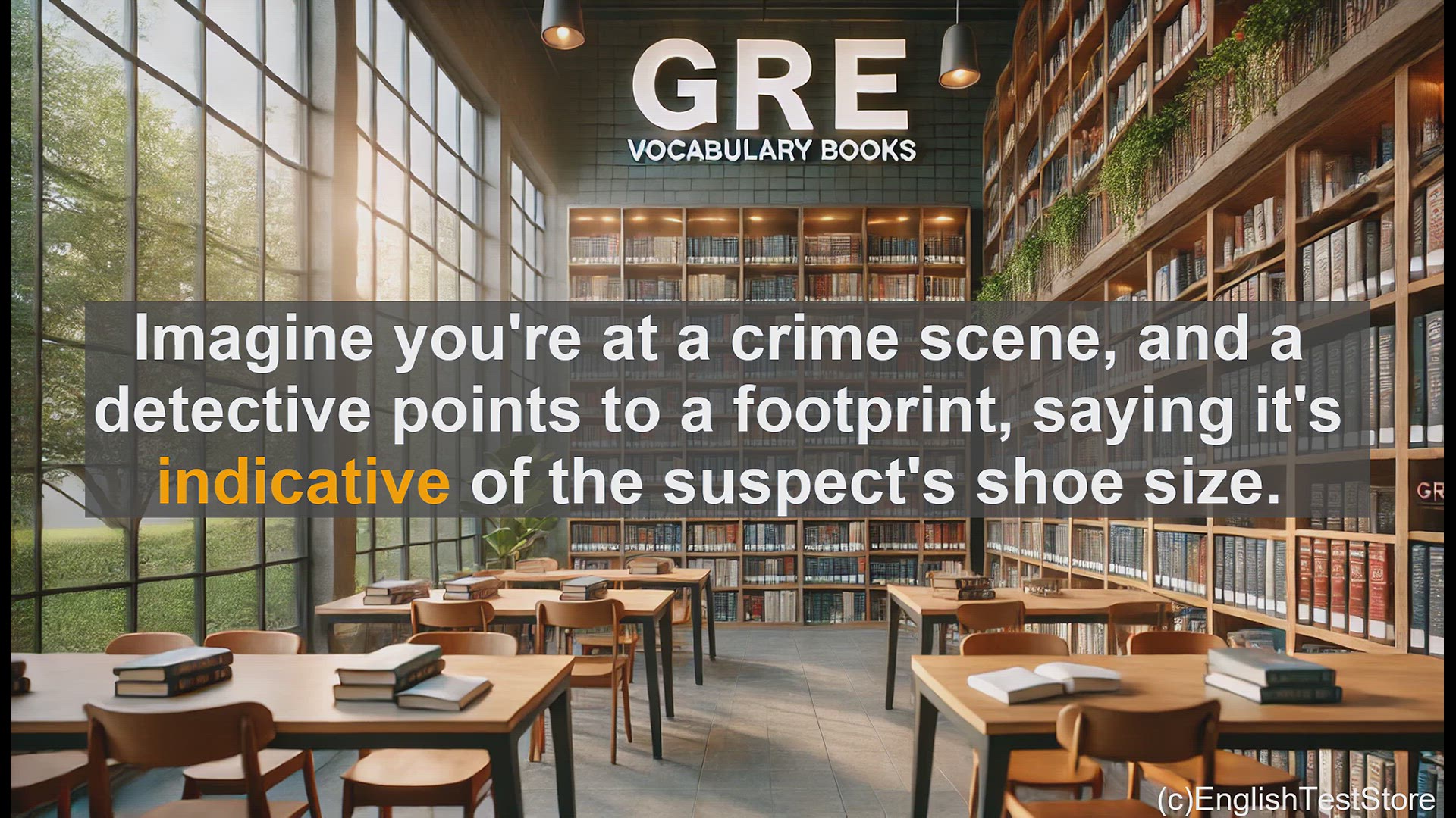 'Video thumbnail for GRE Vocabulary Lesson: Exploring the Meaning and Use of 'Indicative''