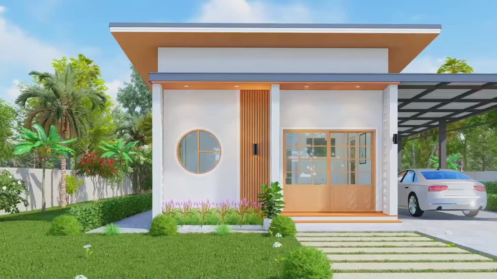 'Video thumbnail for Beautiful Single Floor House Design 6m x 9.5m'
