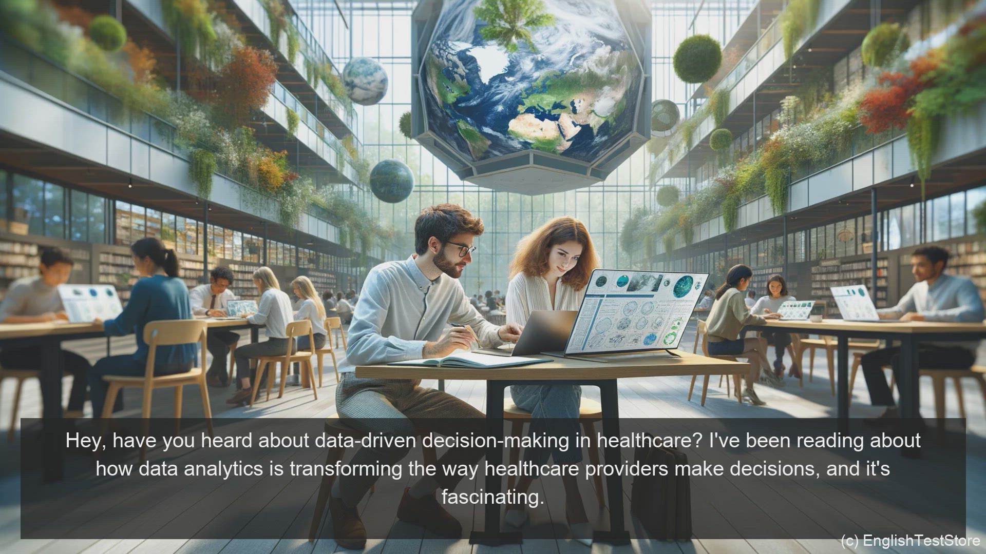 'Video thumbnail for English Conversation for Informatics Engineering: Data-driven Decision Making in Healthcare'