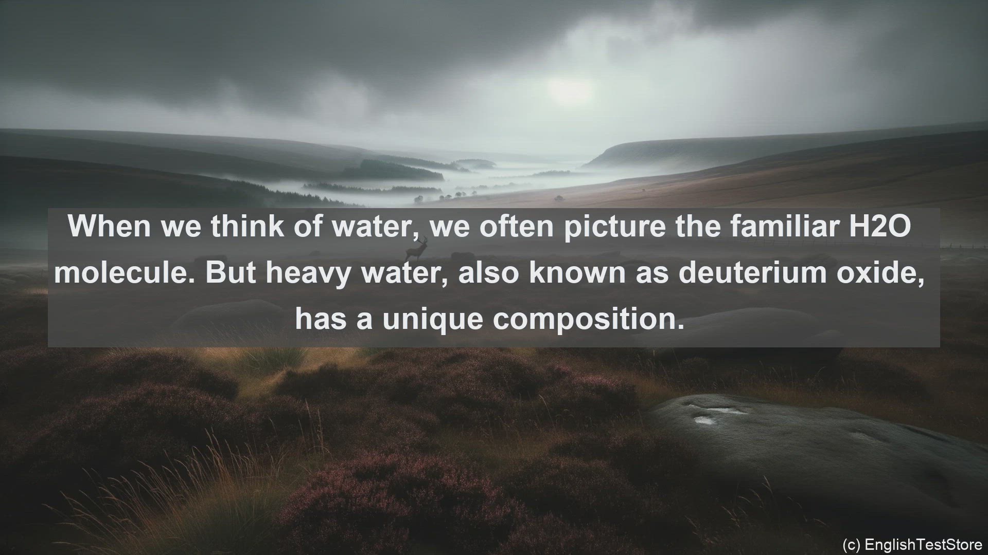 'Video thumbnail for Heavy water in science  definition and examples'
