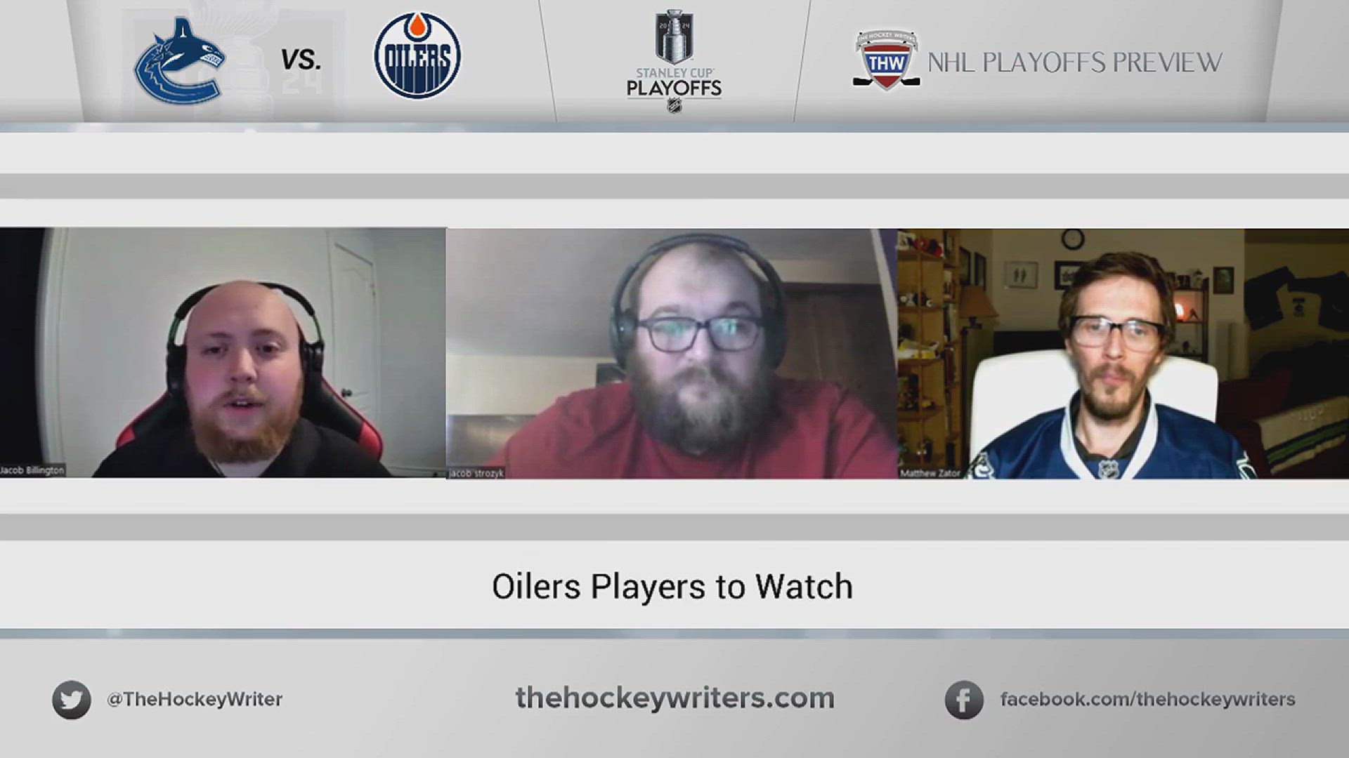 'Video thumbnail for Canucks vs. Oilers 2024 NHL Playoff Preview - Oilers Players to Watch'