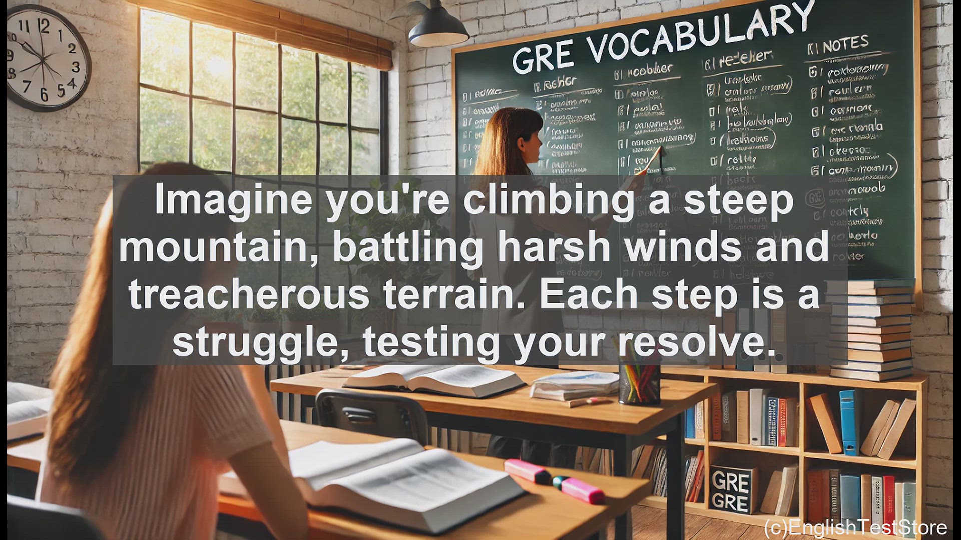 'Video thumbnail for GRE Vocabulary Lesson: Understanding 'Tribulation' - A Key GRE Vocabulary Word'