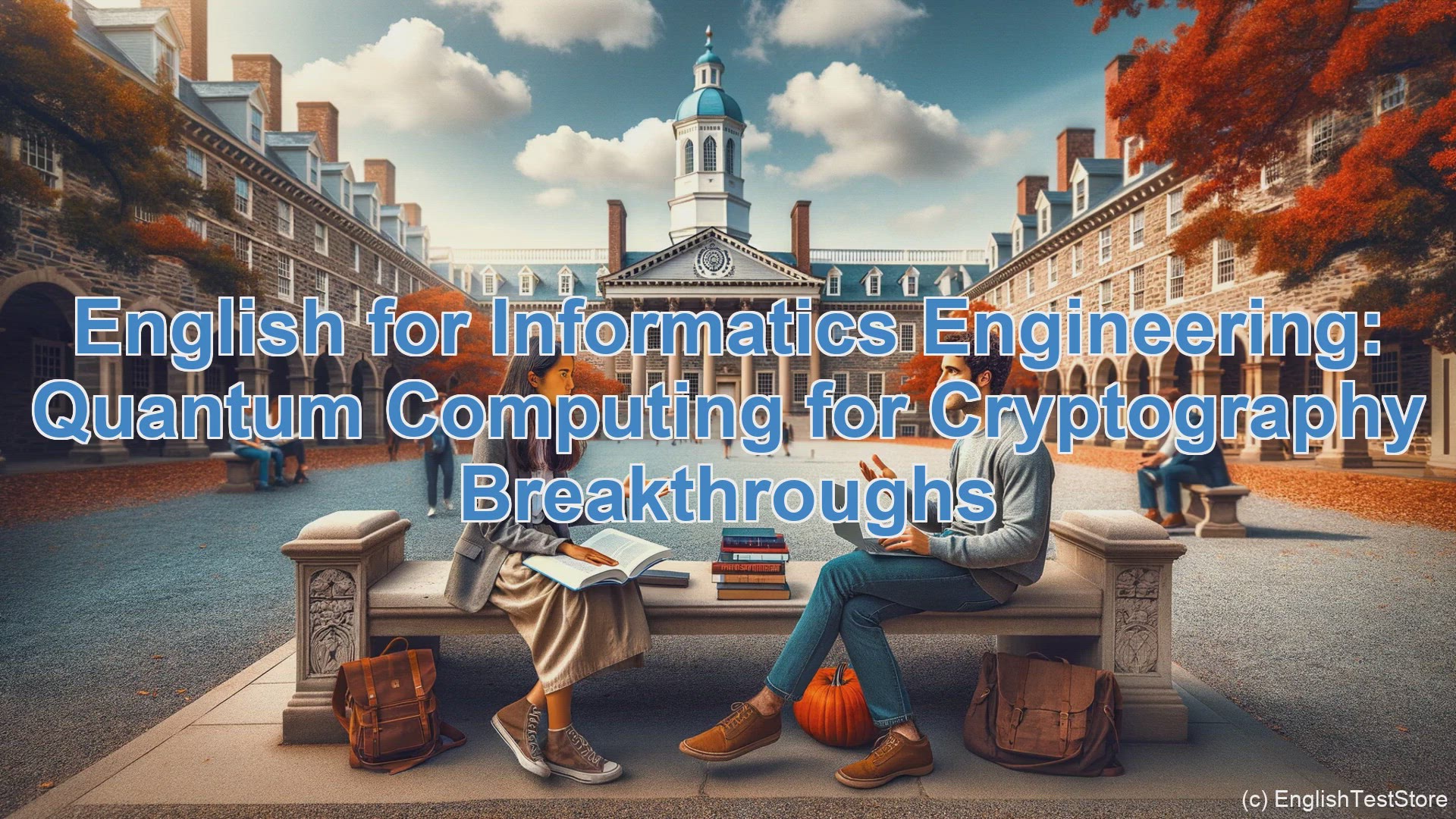 'Video thumbnail for English Conversation for Informatics Engineering: Quantum Computing for Cryptography Breakthroughs'