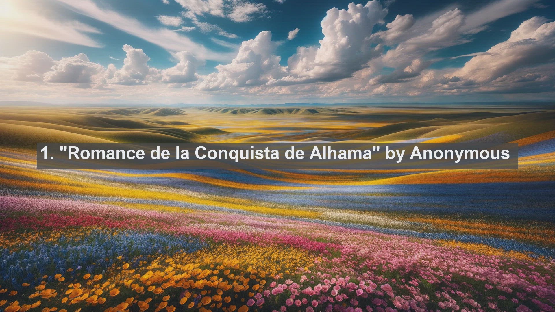 'Video thumbnail for Top 10 Spanish Poems on War'