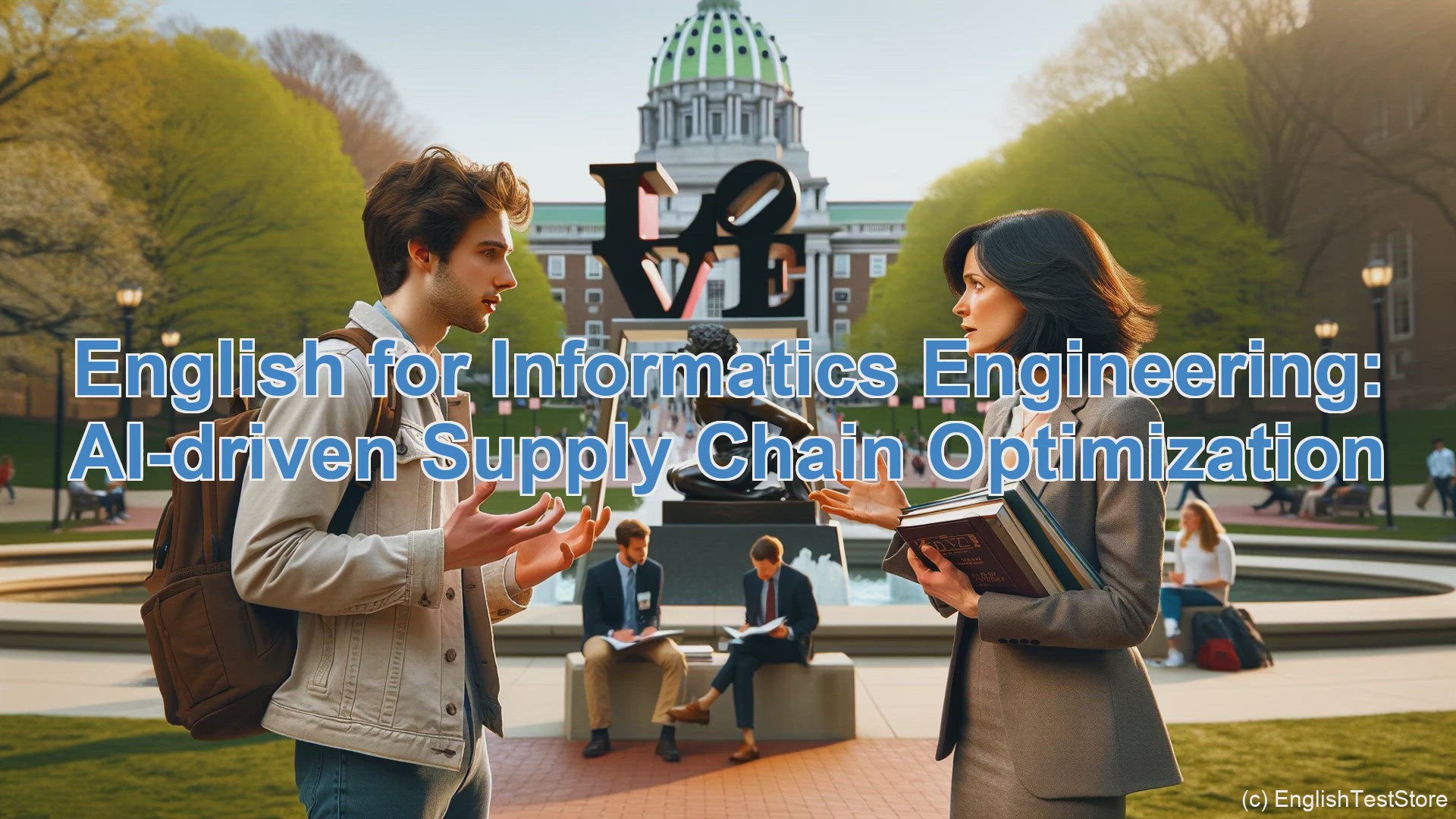 'Video thumbnail for English Conversation for Informatics Engineering: AI-driven Supply Chain Optimization'