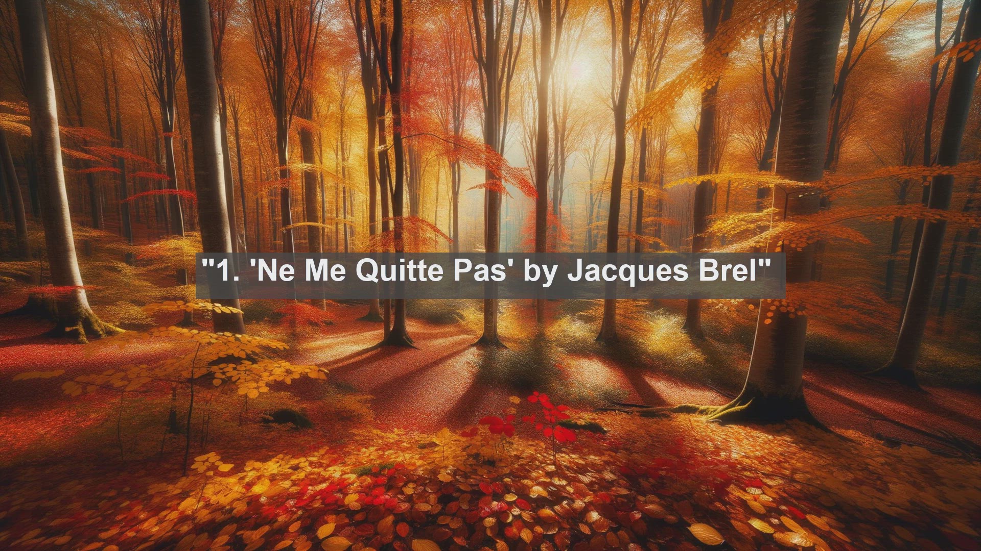 'Video thumbnail for Top 10 French Songs Adapted into Poems'