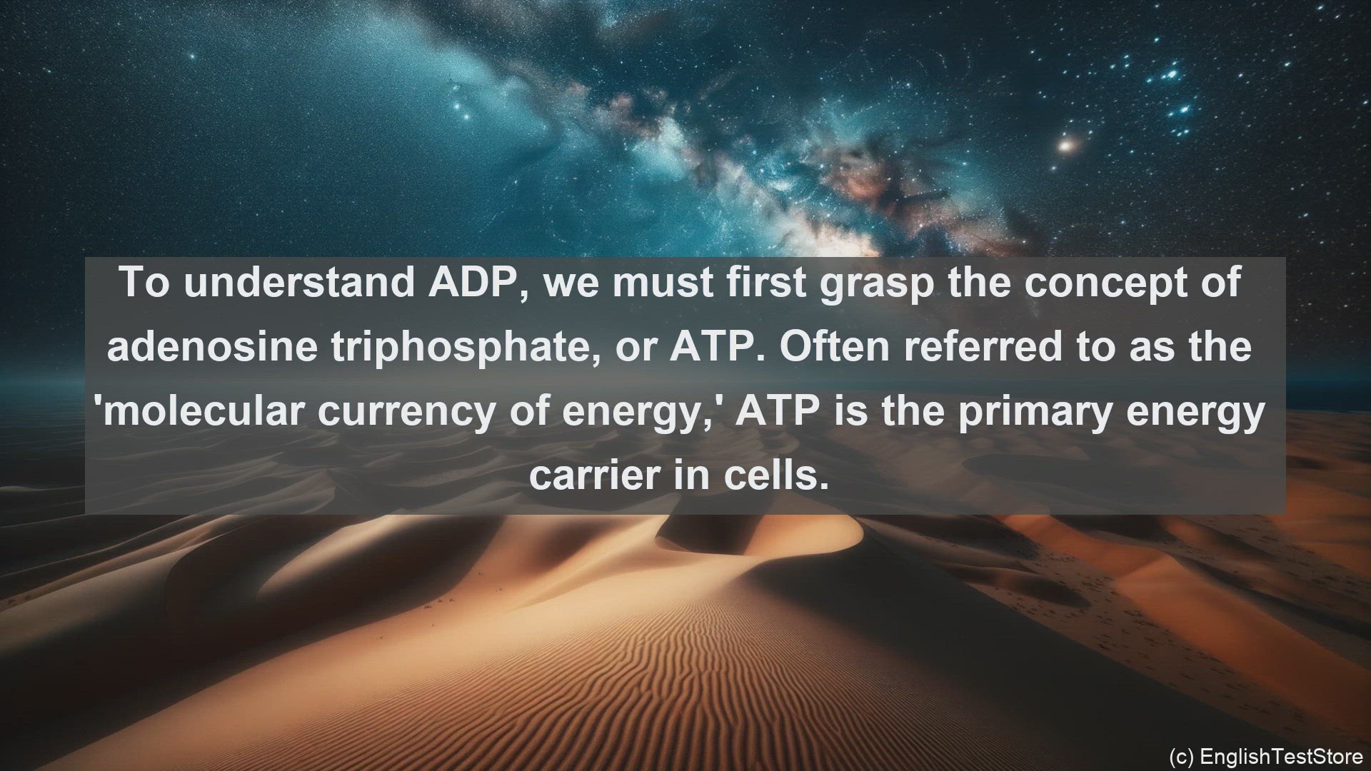 'Video thumbnail for Adenosine diphosphate in science  definition and examples'