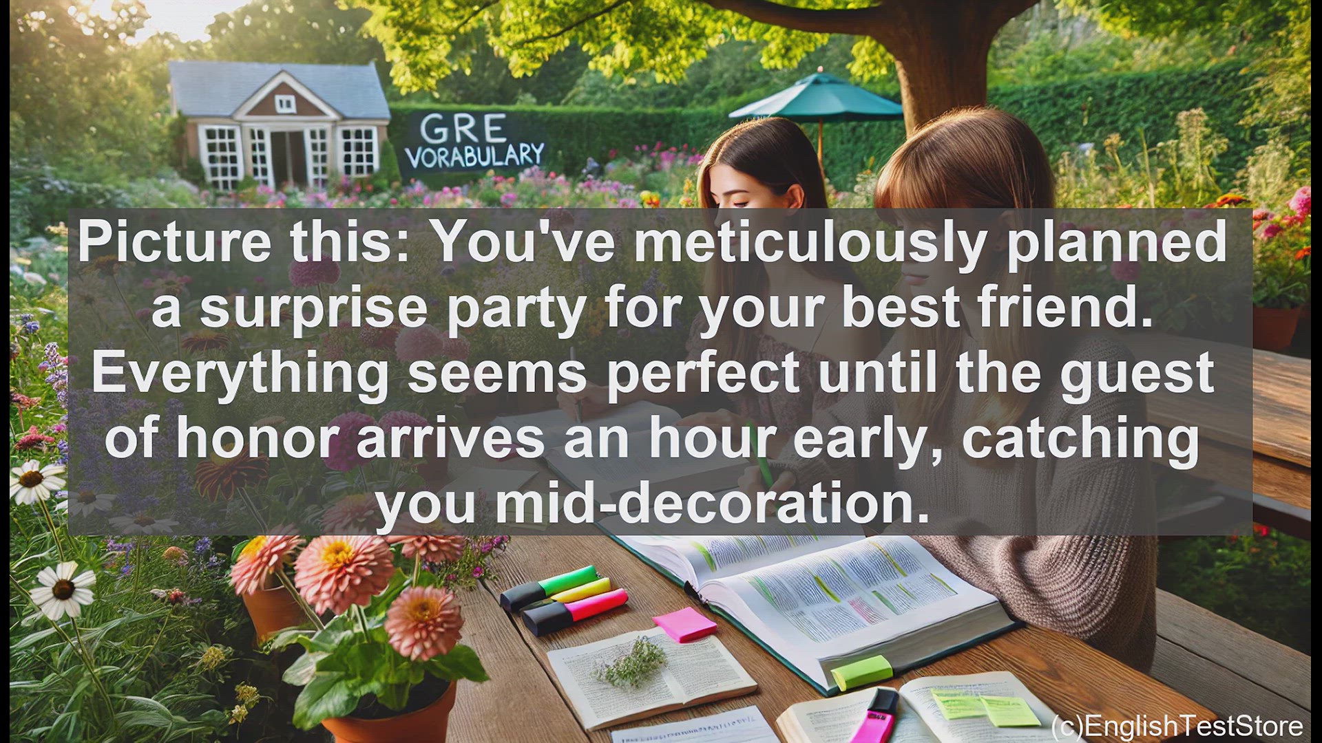 'Video thumbnail for GRE Vocabulary Lesson: When Plans Go Awry - Understanding the Meaning and Importance of 'Awry''