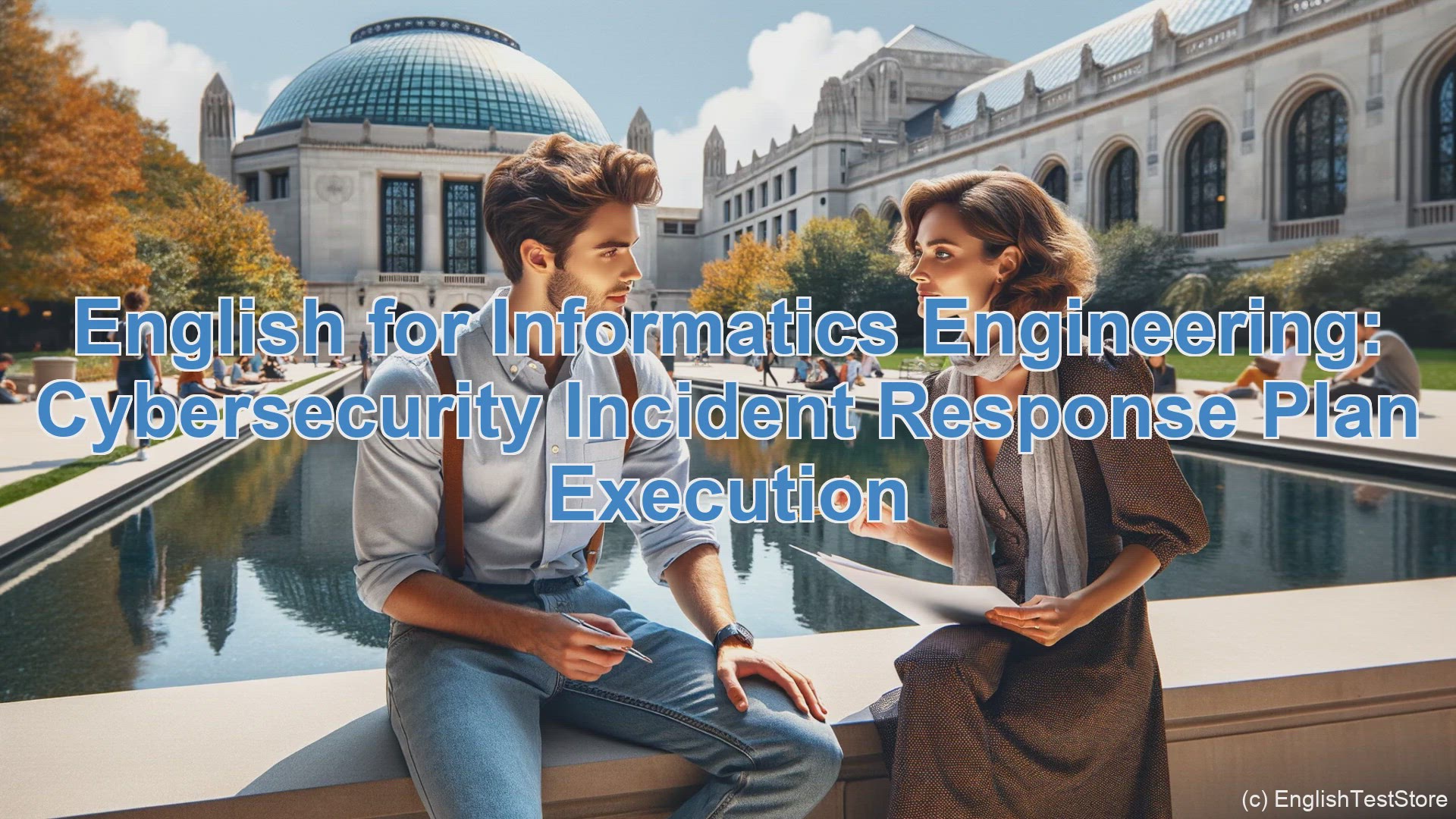 'Video thumbnail for English Conversation for Informatics Engineering: Cybersecurity Incident Response Plan Execution'