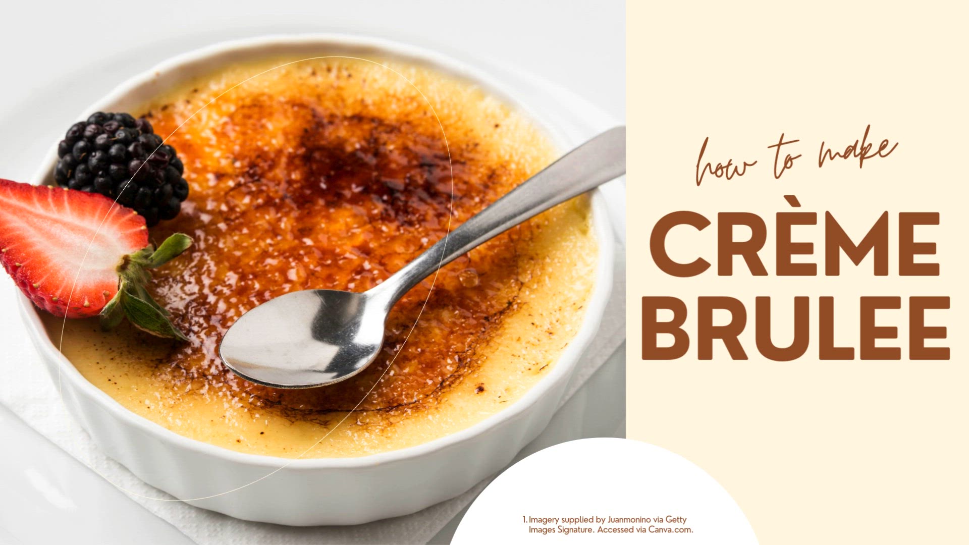 'Video thumbnail for Crème Brulee'
