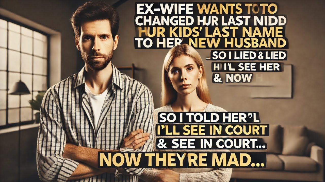 Video thumbnail for ExWife Her Husband Is Forcing Our Kids To Change Last Name, Told Them I'll See Them In Court~ AITA