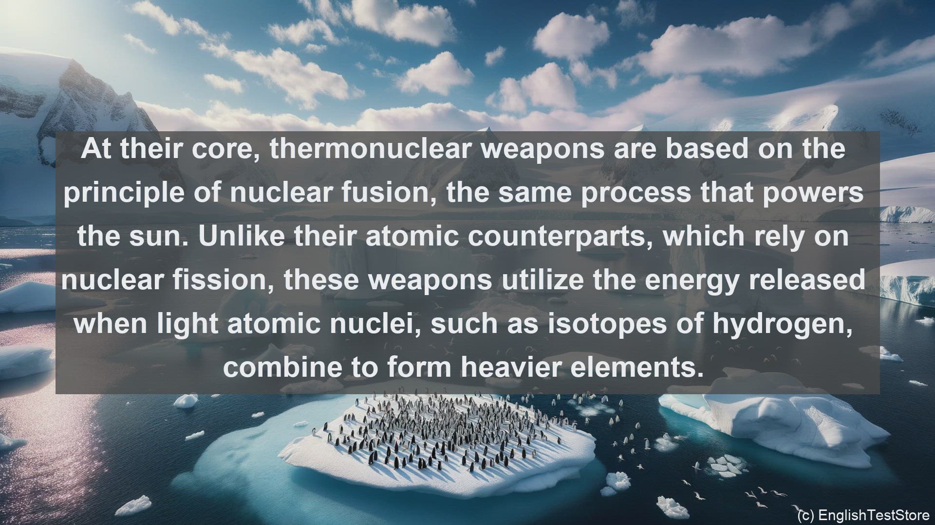'Video thumbnail for Thermonuclear weapon in science  definition and examples'