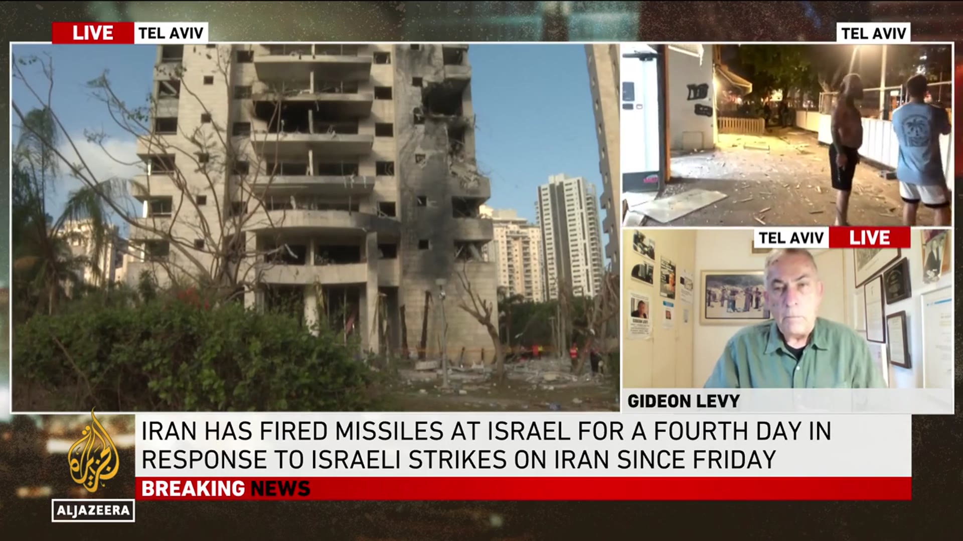 'Video thumbnail for Gideon Levy: How protected are Israelis from Iranian air attacks?'