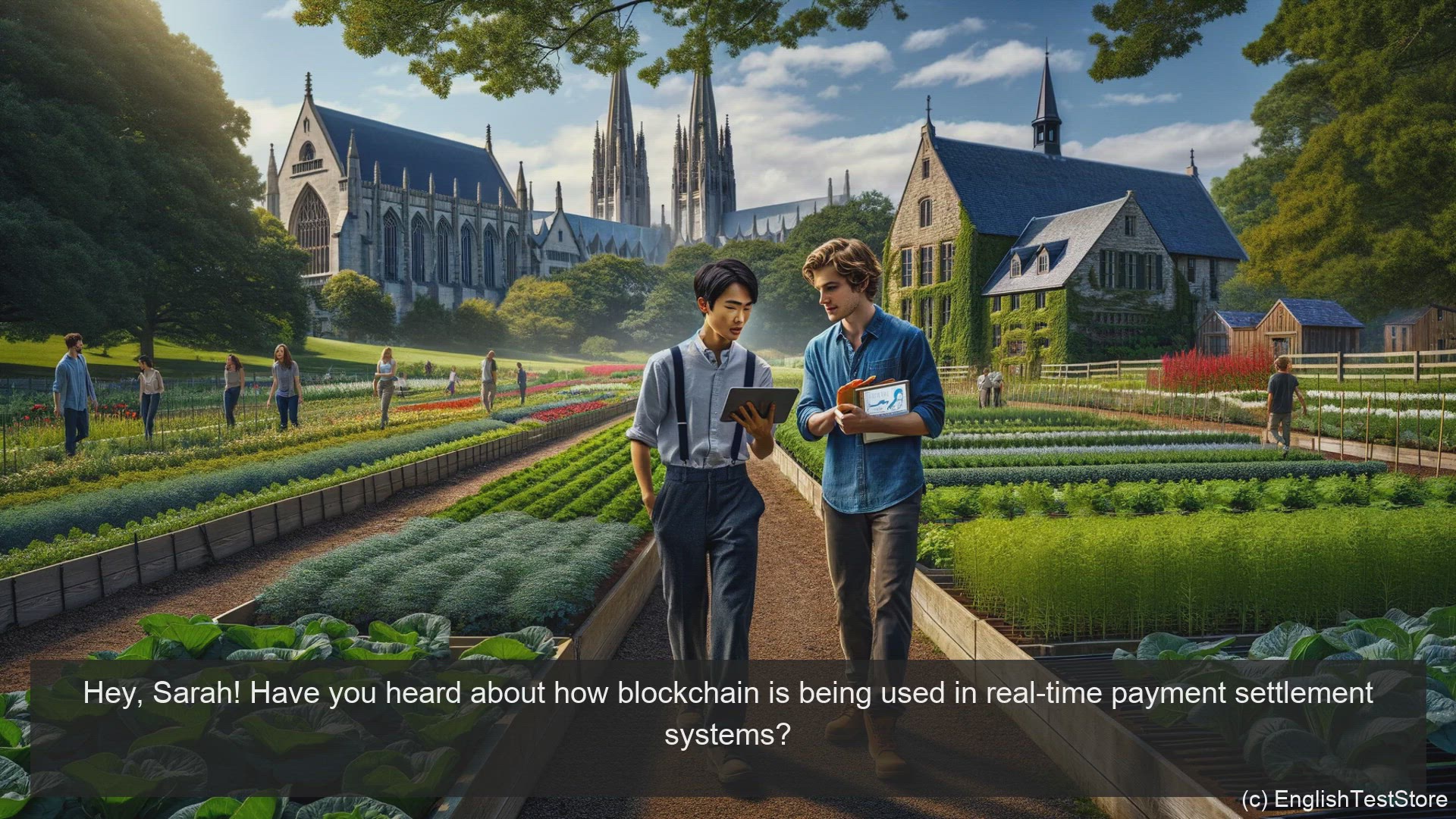 'Video thumbnail for English Conversation for Informatics Engineering: Blockchain Applications in Real-Time Payment Settlement'