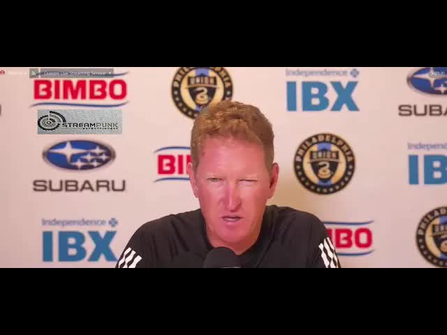 'Video thumbnail for stream punk soccer: jim curtin talks philadelphia union defense and olwethu makhanya's progress'