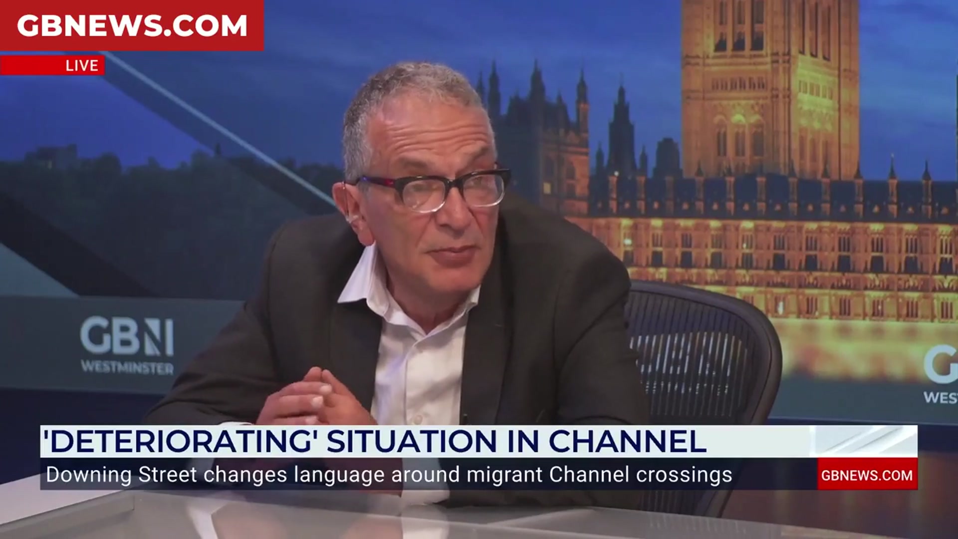 'Video thumbnail for WATCH: Nigel Farage blasts Keir Starmer in scathing rant about migrant crossings - 'Get a grip!''