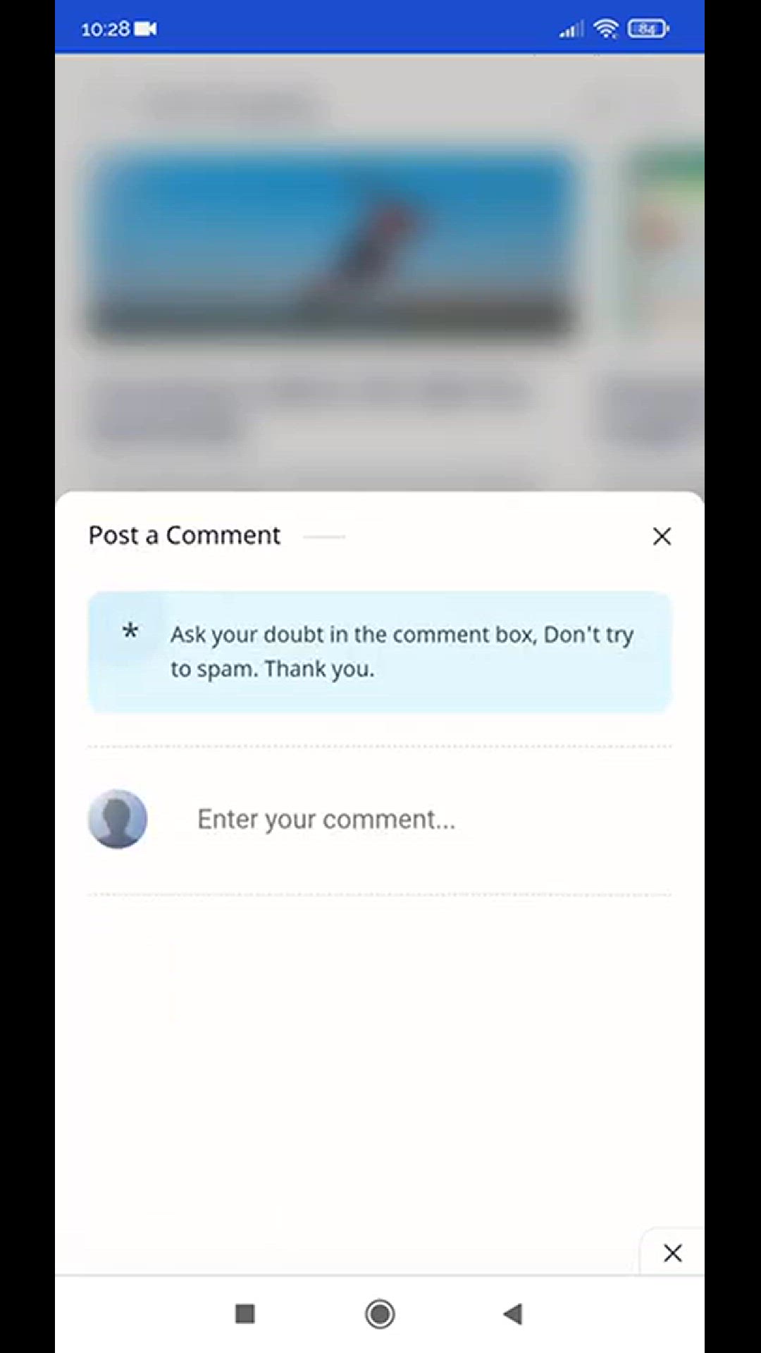 'Video thumbnail for How To Hide Comments in Blogger #key2blogging'