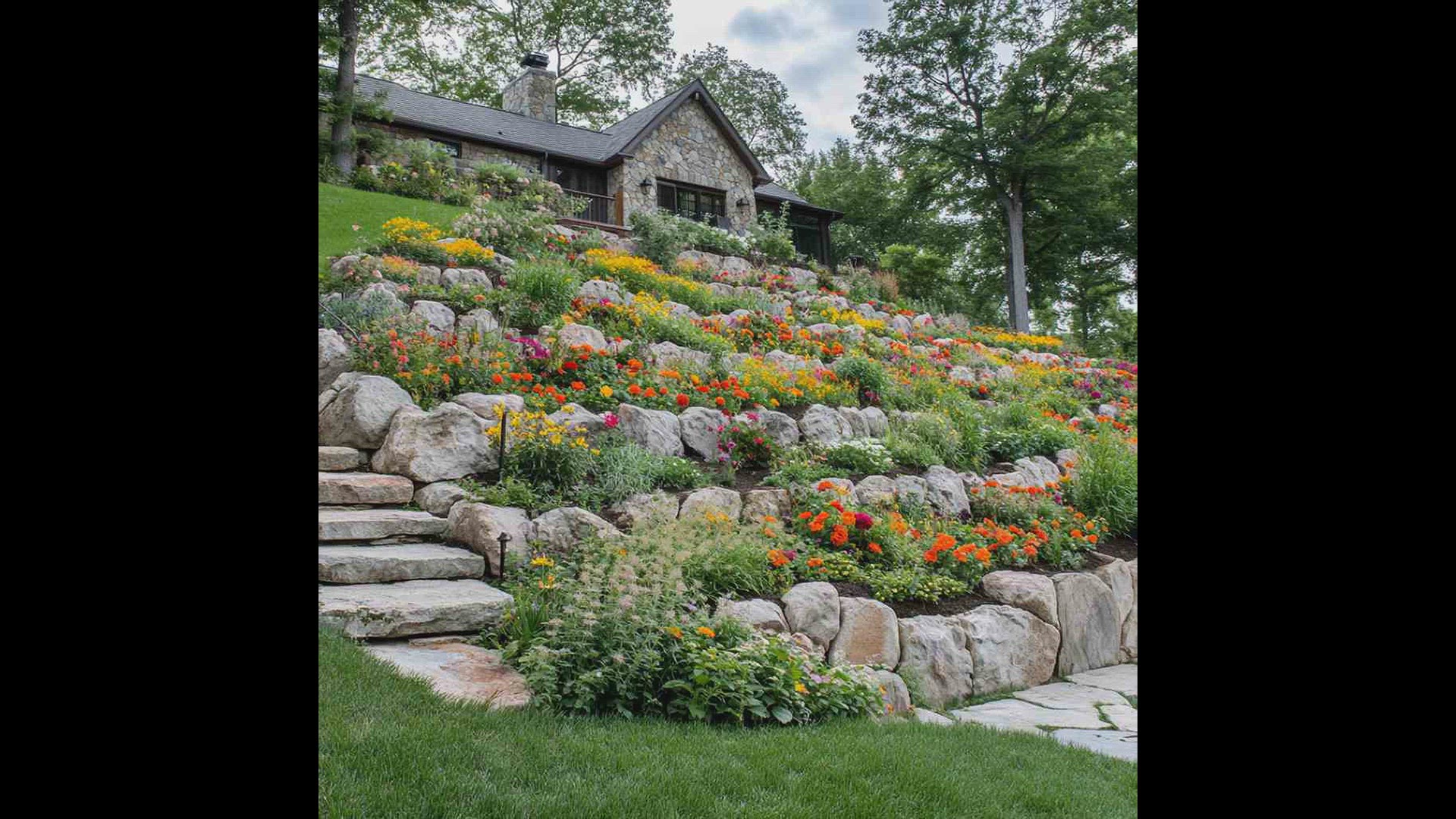 'Video thumbnail for backyard flower bed ideas designs 4k hd photos'