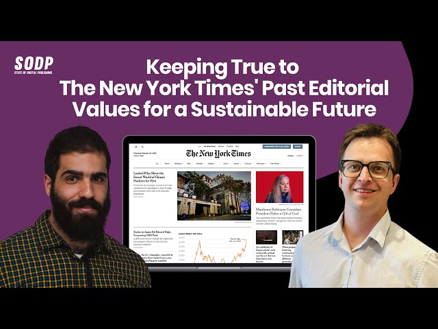 Video thumbnail for Keeping True to The New York Times' Past Editorial Values for a Sustainable Future