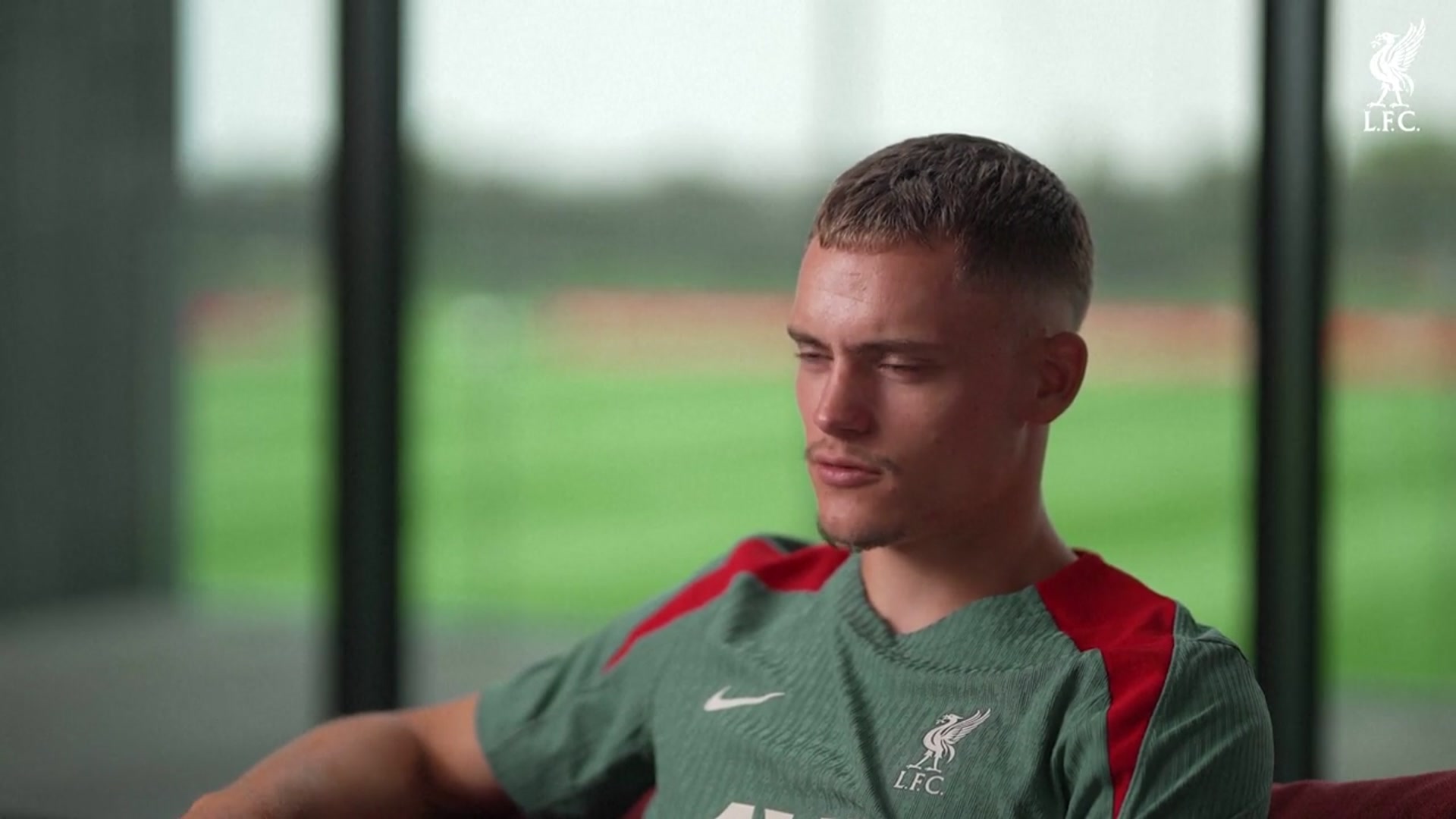 'Video thumbnail for Florian Wirtz discusses his move to Liverpool'