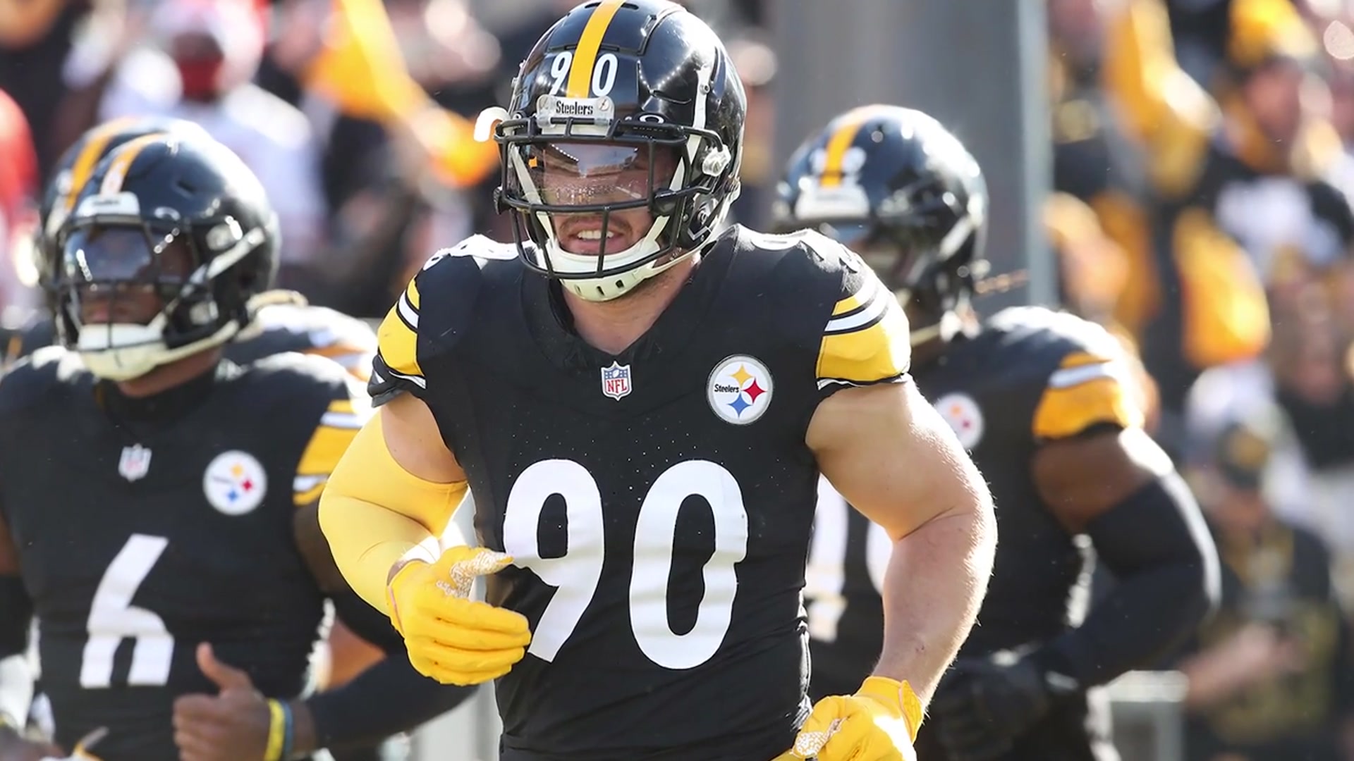 'Video thumbnail for T.J. Watt and Micah Parsons are hunting for massive paydays'