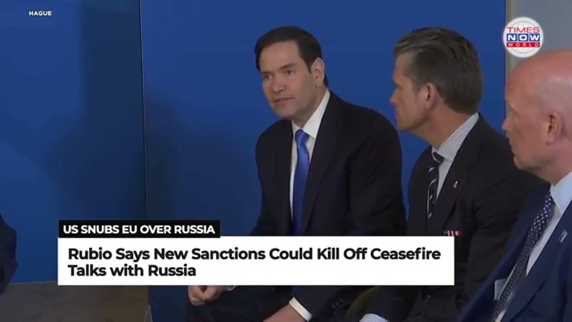 'Video thumbnail for ‘Talks with Moscow at Risk’: US Pulls the Plug on EU’s Russia Sanctions Push| Times Now World'