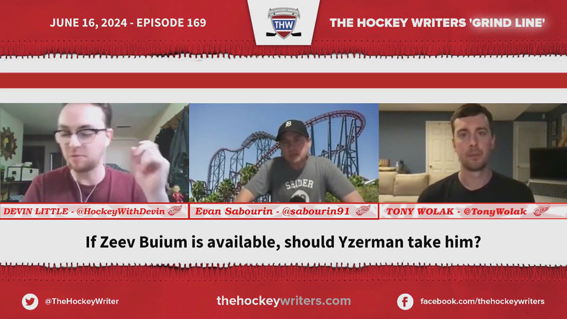'Video thumbnail for Red Wings' 2024 NHL Draft Targets - Zeev Buium'