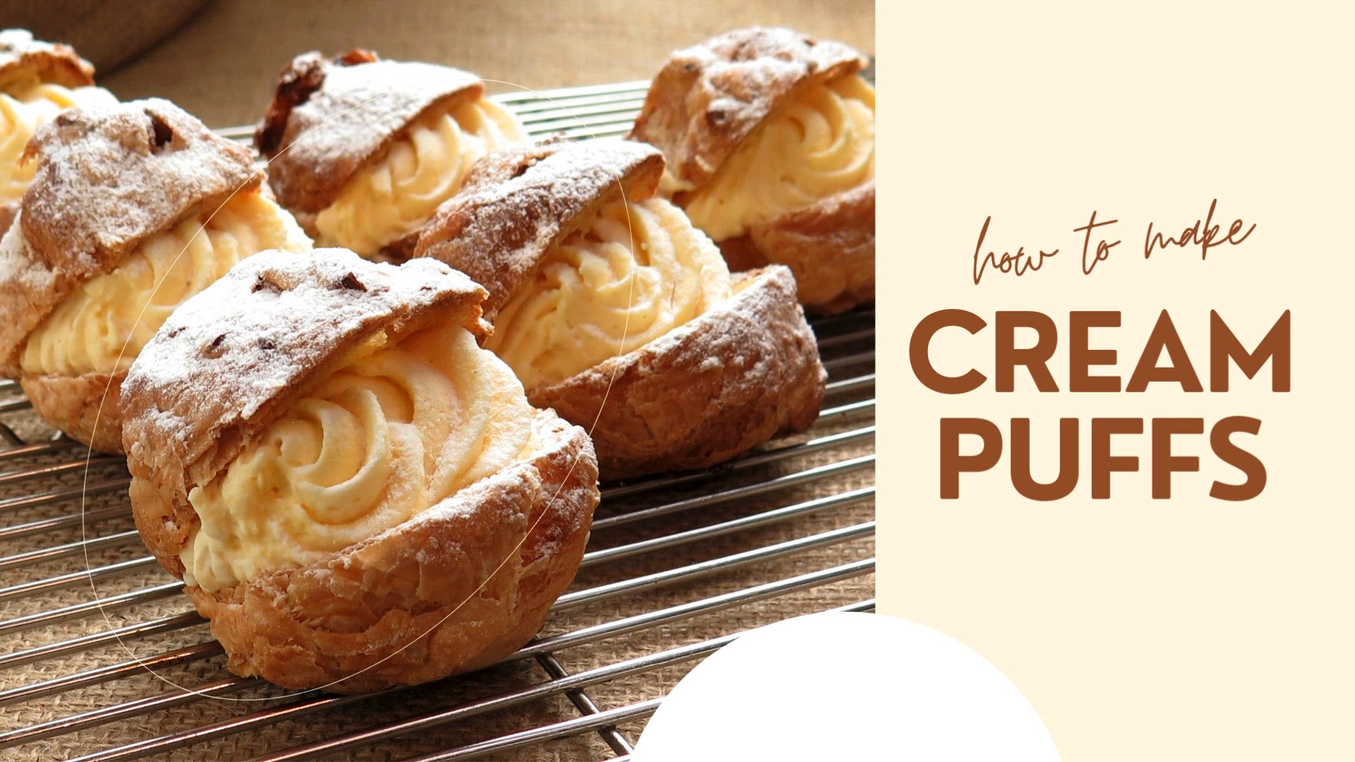 'Video thumbnail for Cream Puffs'