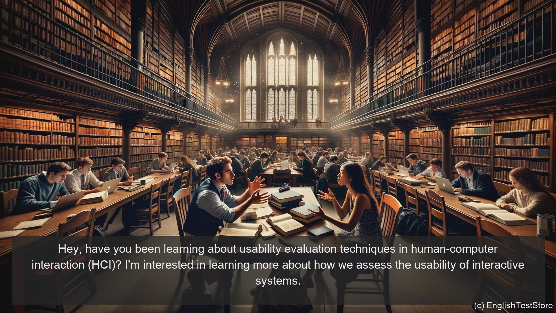 'Video thumbnail for English Conversation for Informatics Engineering: Human-Computer Interaction Usability Evaluation Techniques'