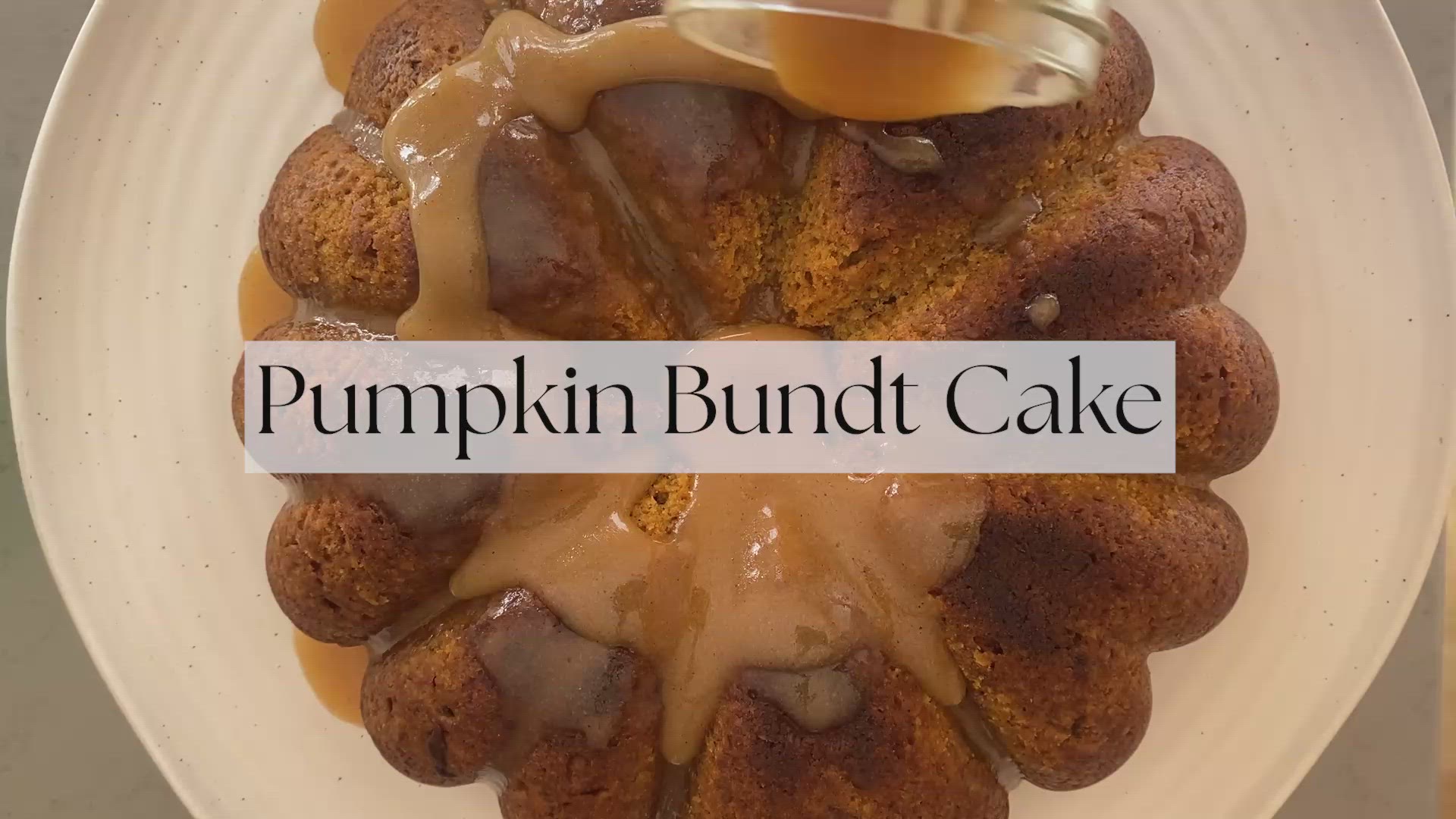 'Video thumbnail for Pumpkin Cake'