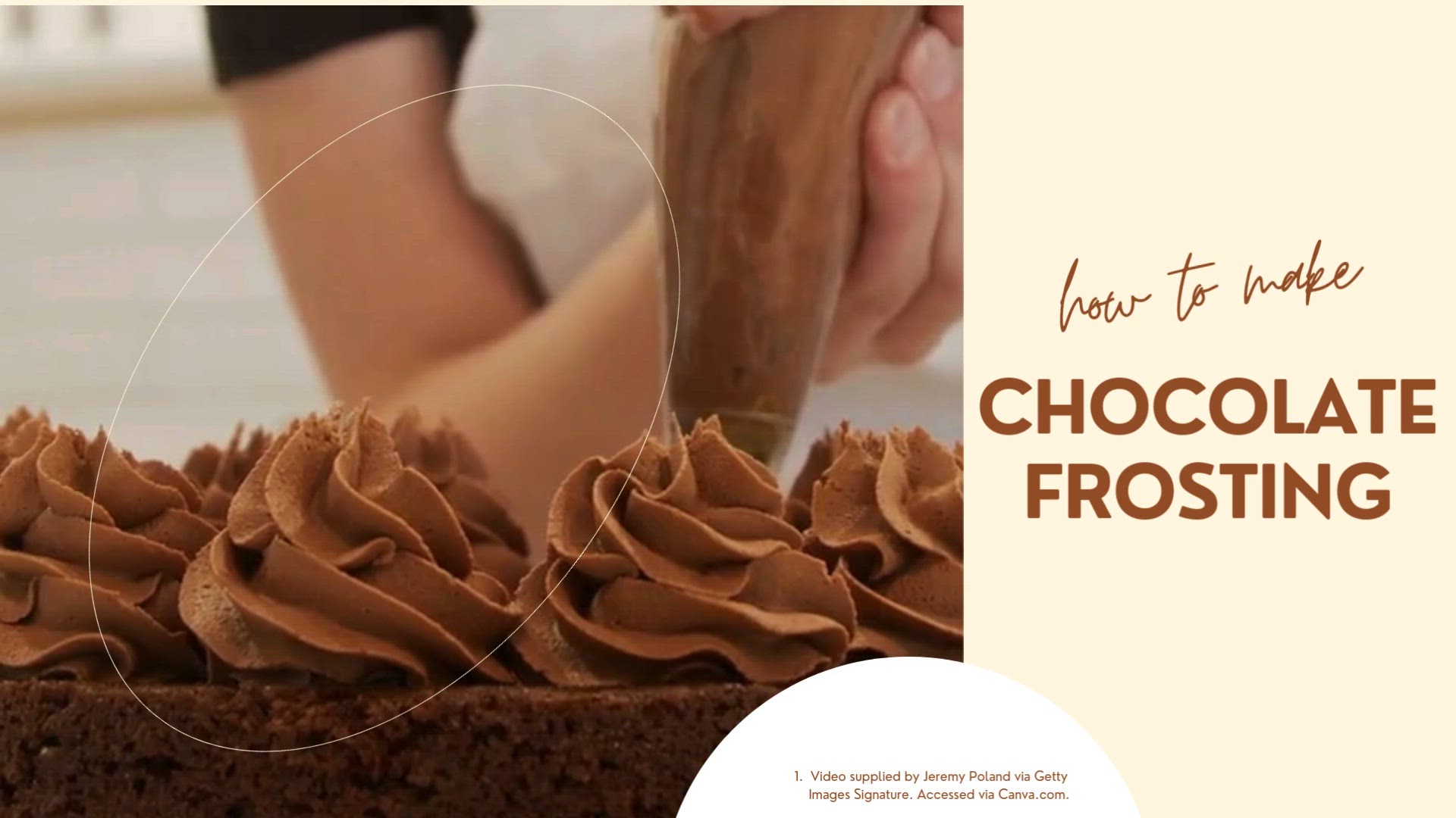 'Video thumbnail for Chocolate Frosting'