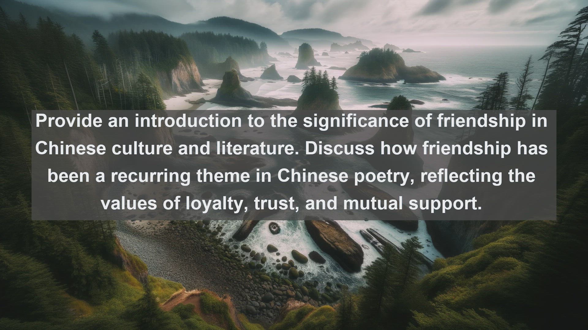 'Video thumbnail for Top 10 Chinese Poems on Friendship'