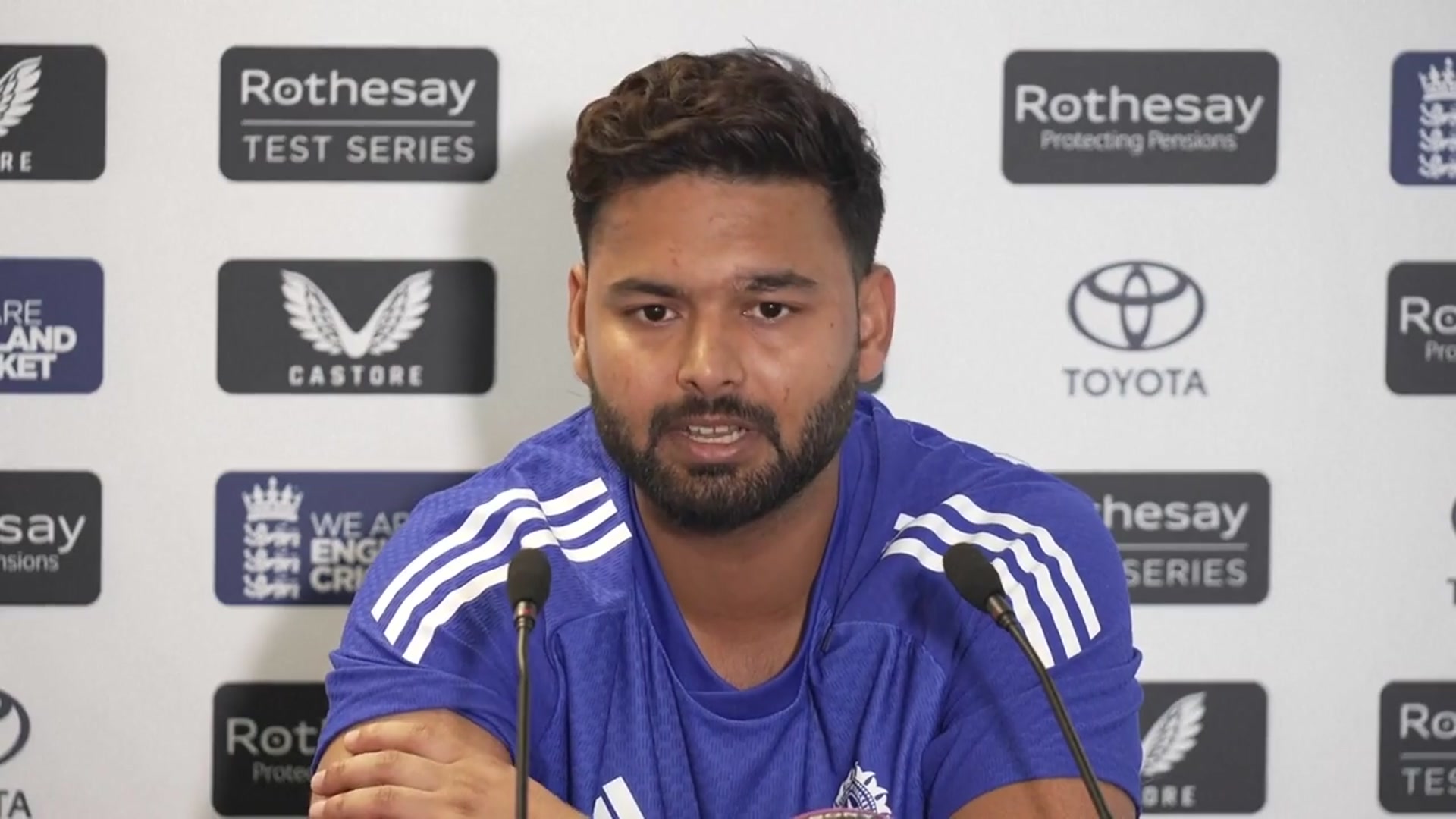 'Video thumbnail for Pant wants India to 'take our culture forward' after high-profile retirements'