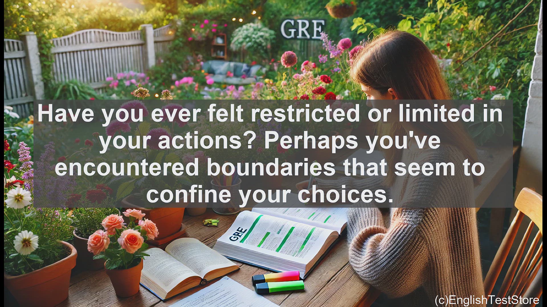 'Video thumbnail for GRE Vocabulary Lesson: Circumscribe - Exploring the Boundaries of Choice'